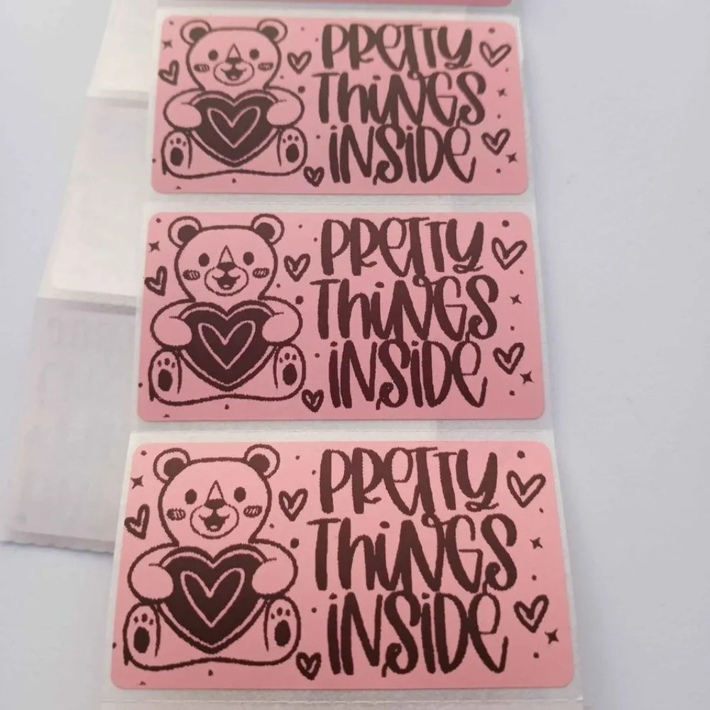 💙100 Pretty Things- Shipping Labels Thermal Packaging Stickers 2.25